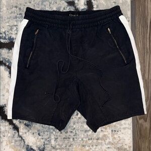 Black & White Men's Shorts